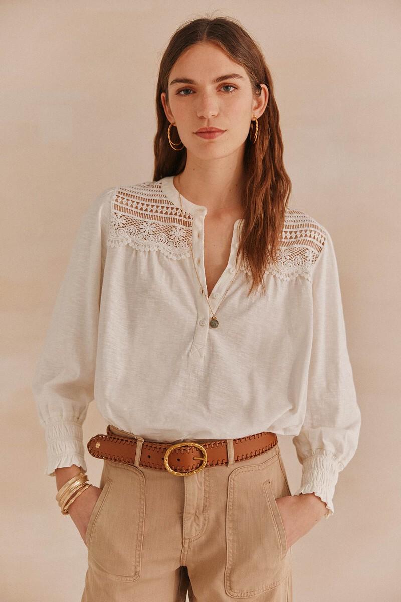 Hoss intropia Fiorella. Camiseta panadera | Camisetas y tops de mujer | Hoss Intropia