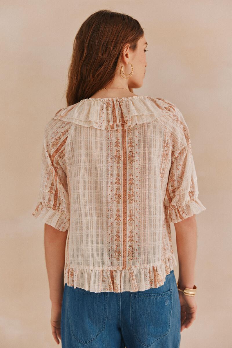 Hoss intropia Astrid. Blusa estampada. | Blusas y camisas de mujer | Hoss Intropia Envío gratis