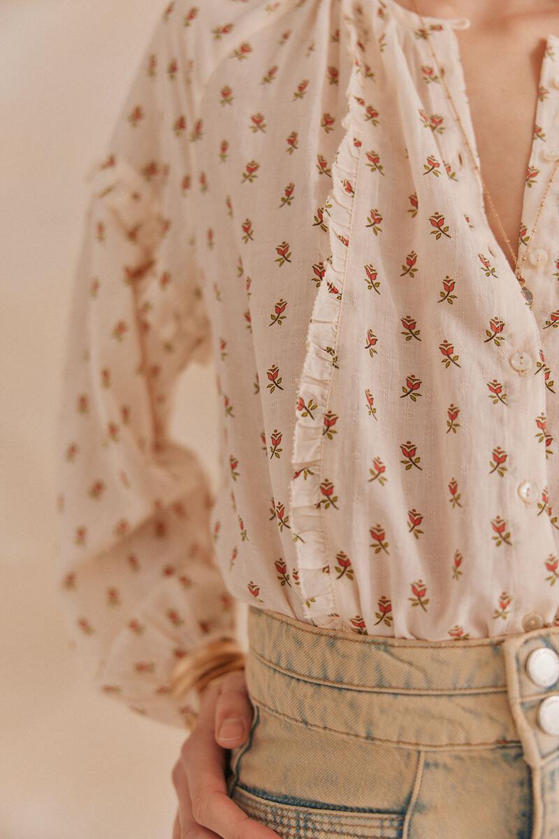 Hoss intropia Gemma. Blusa estampada | Blusas y camisas de mujer | Hoss Intropia ÚLTIMAS EDICIONES