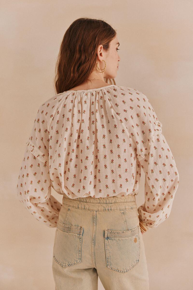 Hoss intropia Gemma. Blusa estampada | Blusas y camisas de mujer | Hoss Intropia ÚLTIMAS EDICIONES