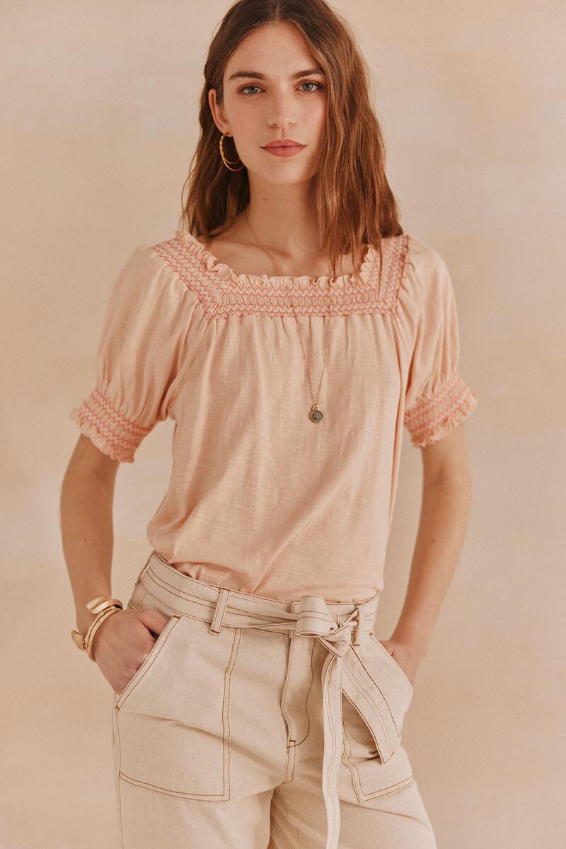 Hoss intropia Fe. Camiseta smock | Camisetas y tops de mujer | Hoss Intropia Últimos 2 días