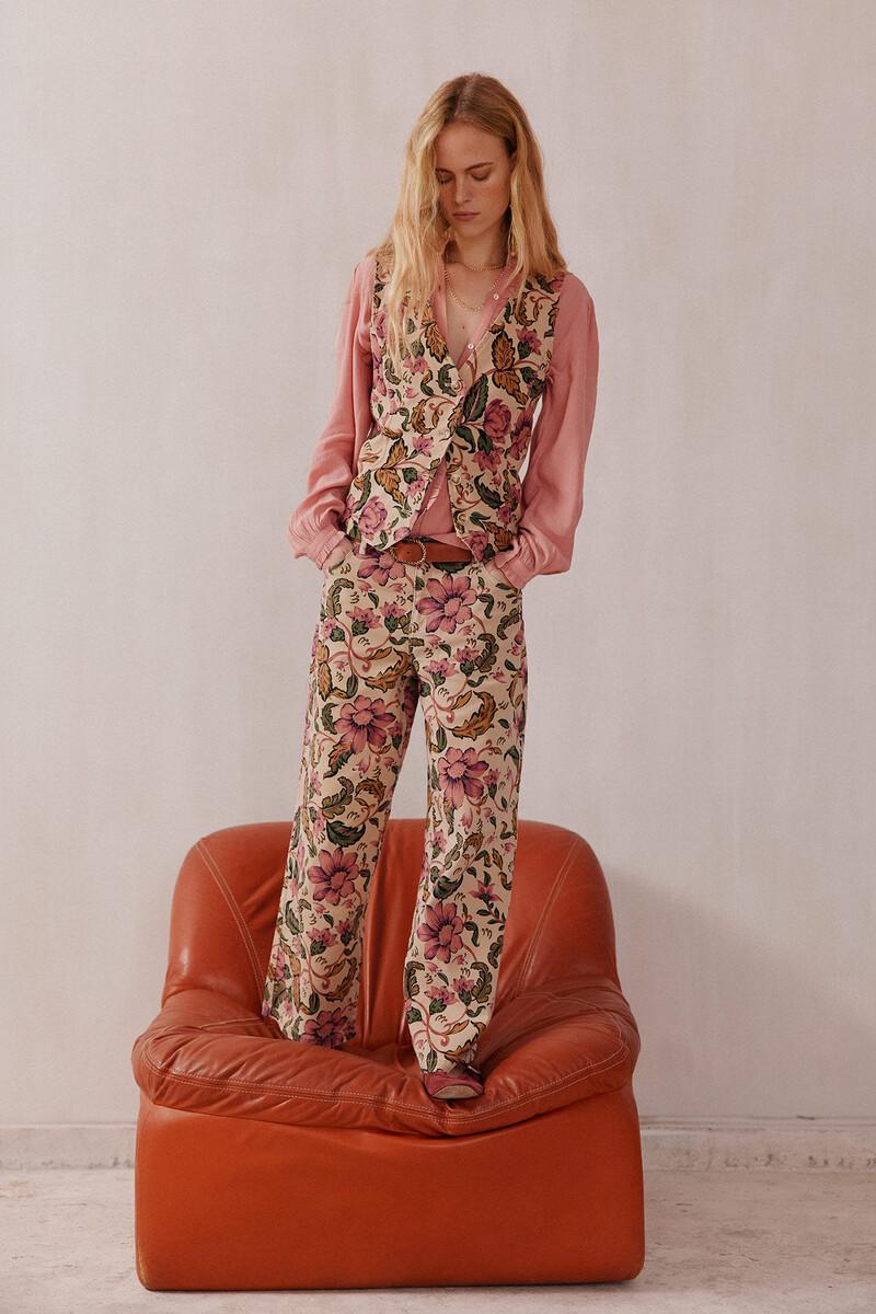 Hoss intropia Enriqueta. Chaleco estampado | Chalecos de mujer | Hoss Intropia
