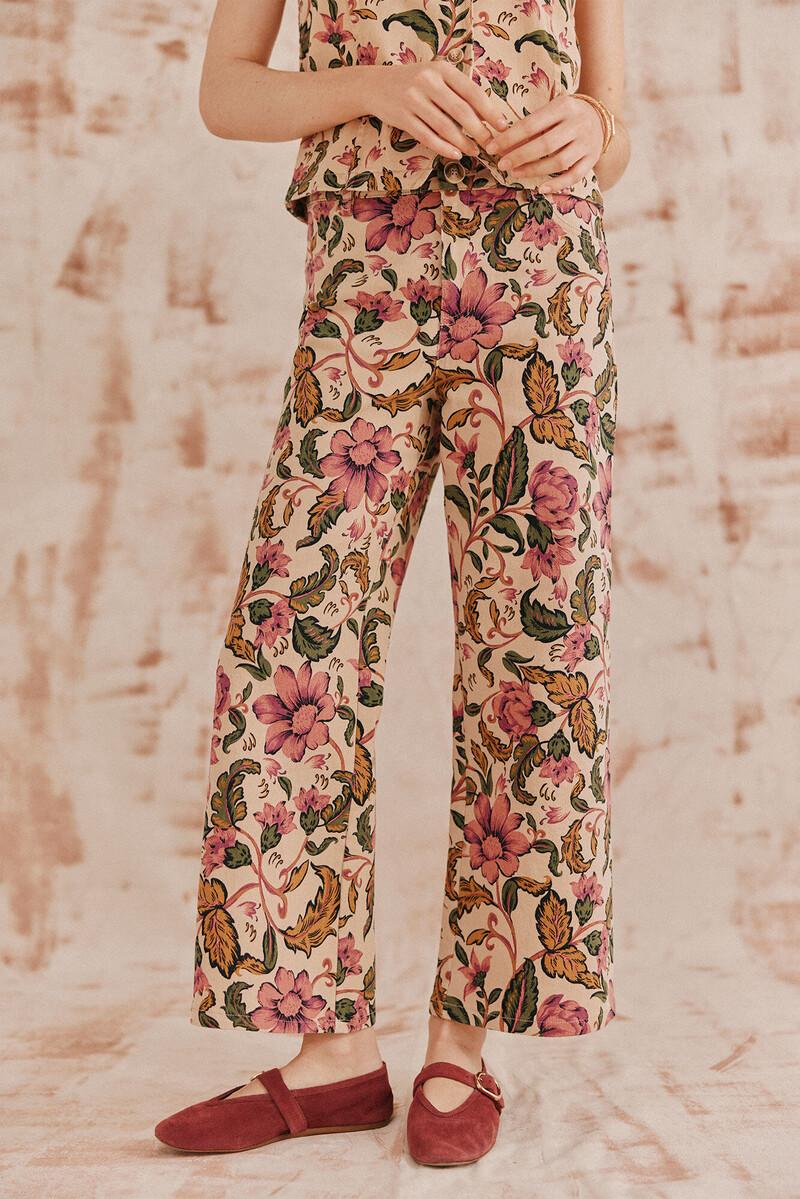 Hoss intropia Priscila. Pantalones estampados | Pantalones de mujer | Hoss Intropia Precio de fábrica