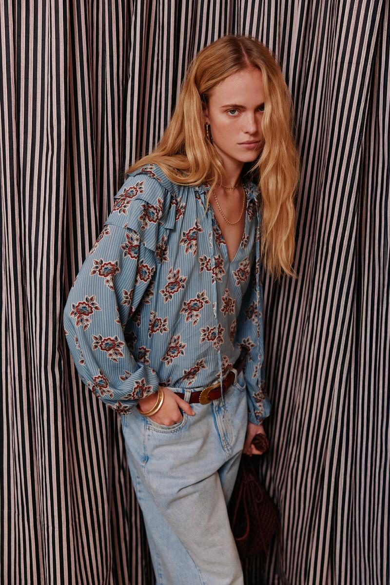 Hoss intropia Camila. Blusa estampada | Blusas y camisas de mujer | Hoss Intropia Solo queda un día
