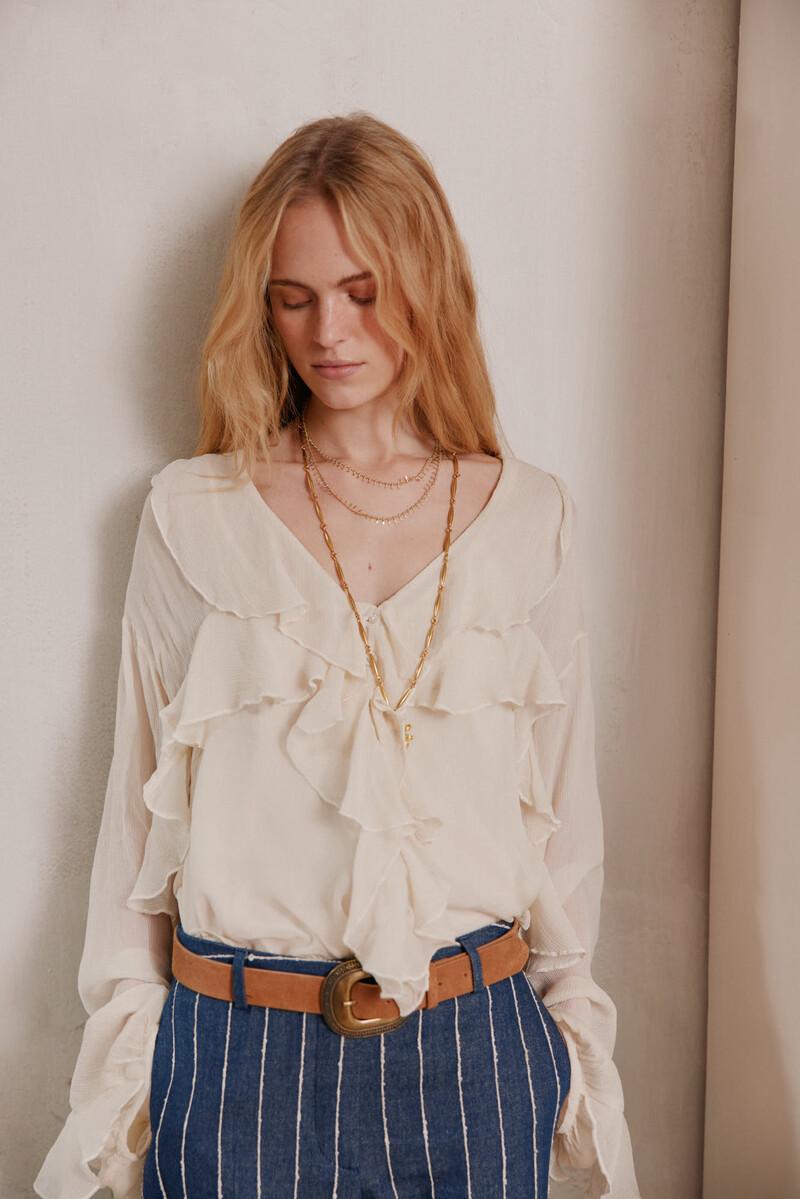 Hoss intropia Carina. Blusa volantes. | Blusas y camisas de mujer | Hoss Intropia Libre de impuestos