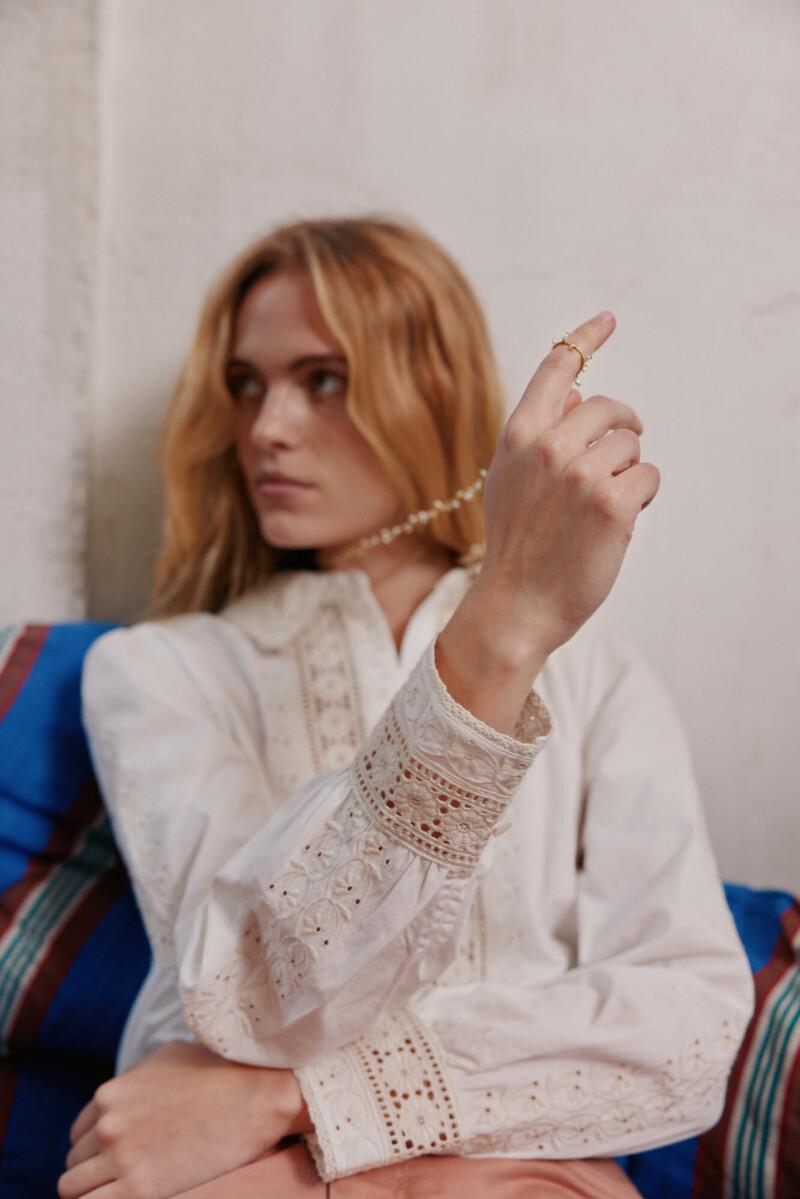 Hoss intropia Candelaria. Camisa bordada. | Blusas y camisas de mujer | Hoss Intropia
