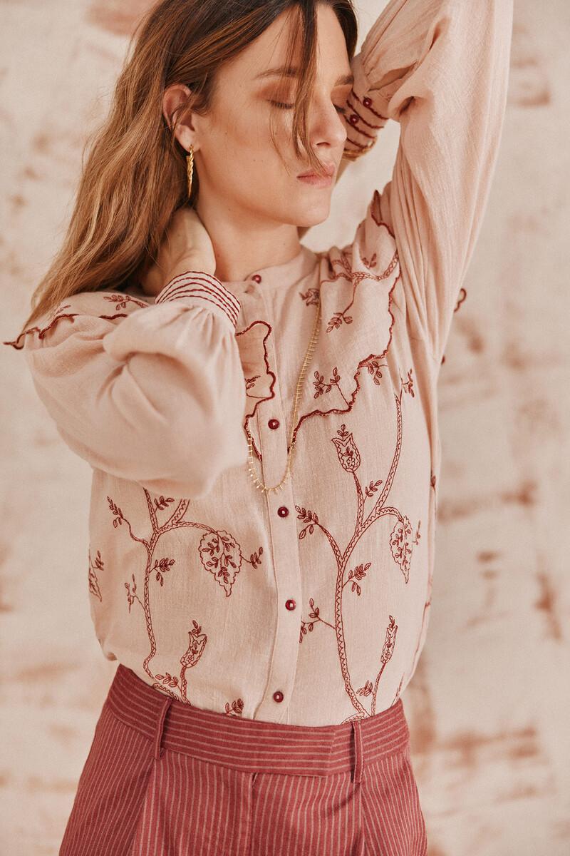 Hoss intropia Catherine. Blusa cuello. | Blusas y camisas de mujer | Hoss Intropia Rebajas de fin de temporada