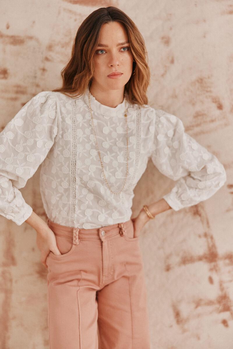 Hoss intropia Caterina. Blusa bordados | Blusas y camisas de mujer | Hoss Intropia En línea