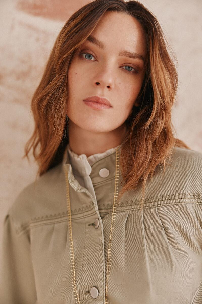 Hoss intropia Beatriz. Chaqueta bomber frunces | Kimonos y Chaquetas de mujer | Hoss Intropia Outlet online