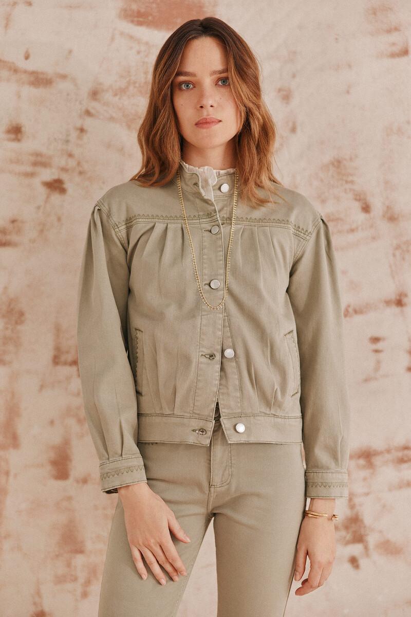Hoss intropia Beatriz. Chaqueta bomber frunces | Kimonos y Chaquetas de mujer | Hoss Intropia Outlet online