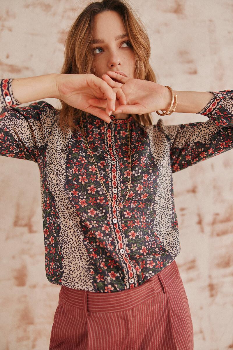 Hoss intropia Creta. Blusa estampada. | Blusas y camisas de mujer | Hoss Intropia