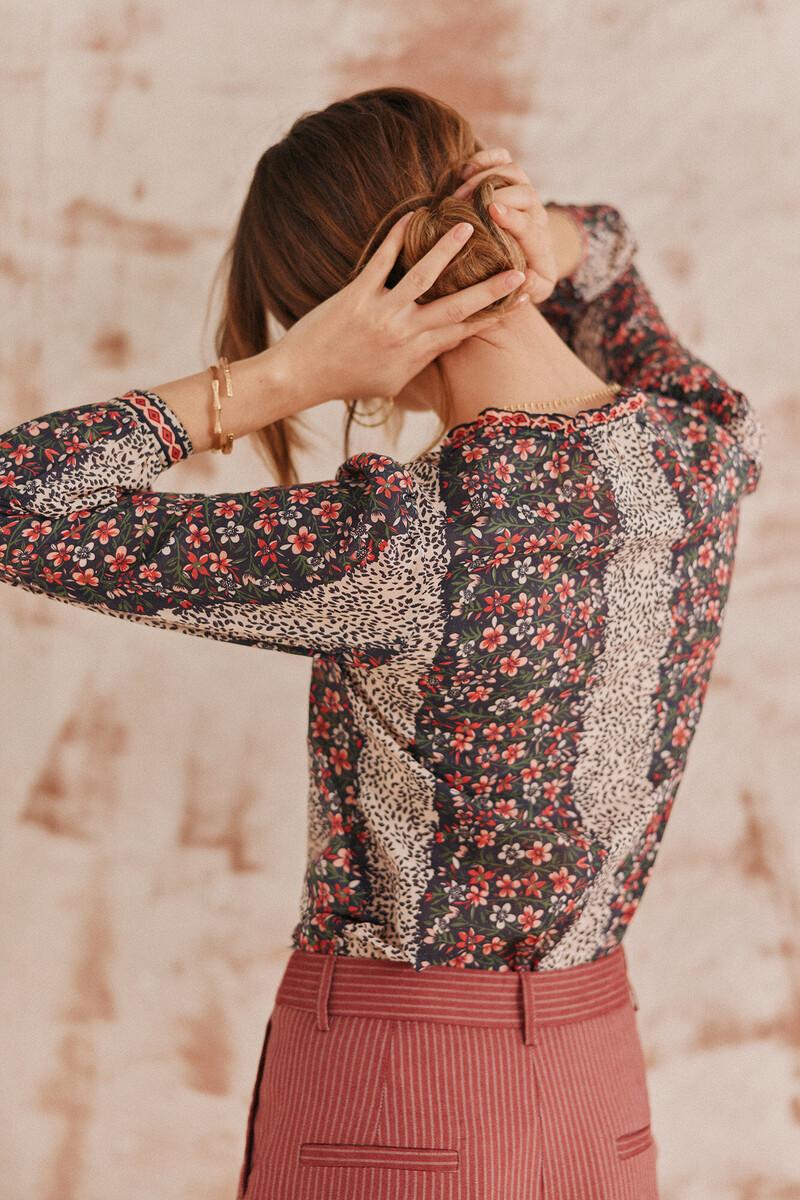 Hoss intropia Creta. Blusa estampada. | Blusas y camisas de mujer | Hoss Intropia Tienda