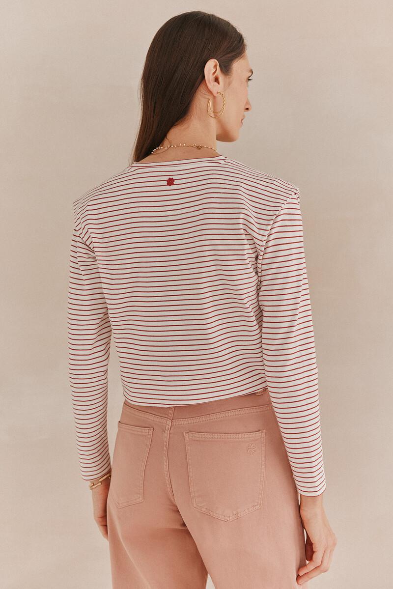 Hoss intropia Fabia. Camiseta marinera | Camisetas y tops de mujer | Hoss Intropia Último día