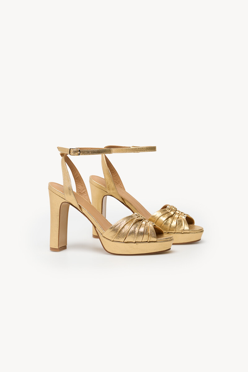 Hoss intropia Marcela. Sandalia tacón piel | Tacones de mujer | Hoss Intropia Descuento por venta flash