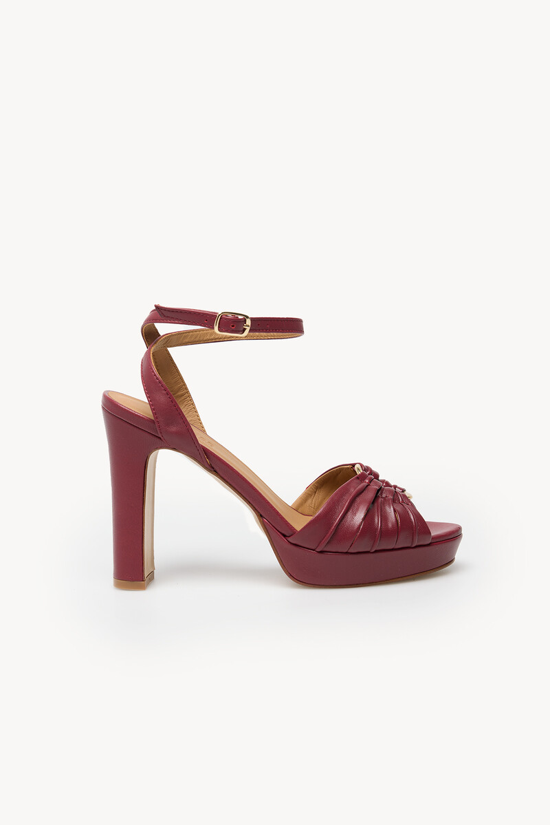 Hoss intropia Marcela. Sandalia tacón piel | Tacones de mujer | Hoss Intropia