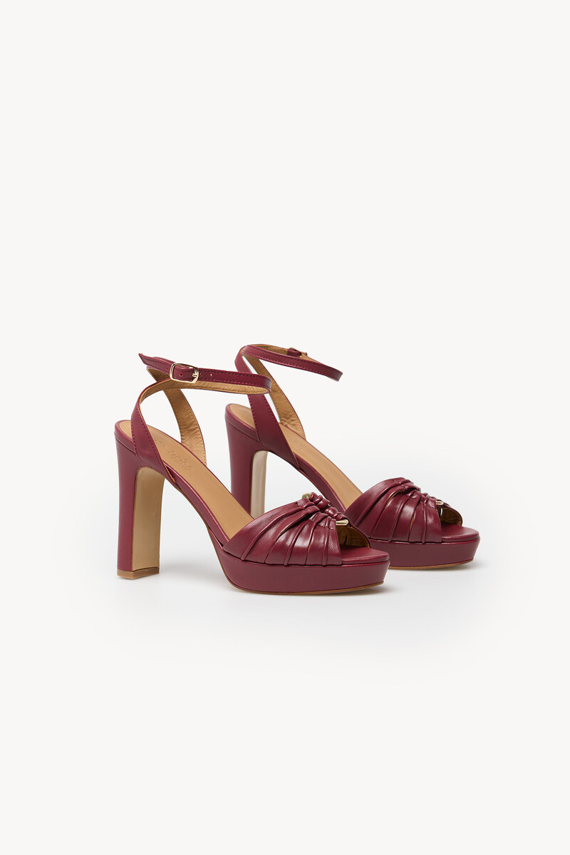Hoss intropia Marcela. Sandalia tacón piel | Tacones de mujer | Hoss Intropia Ofertas de temporada