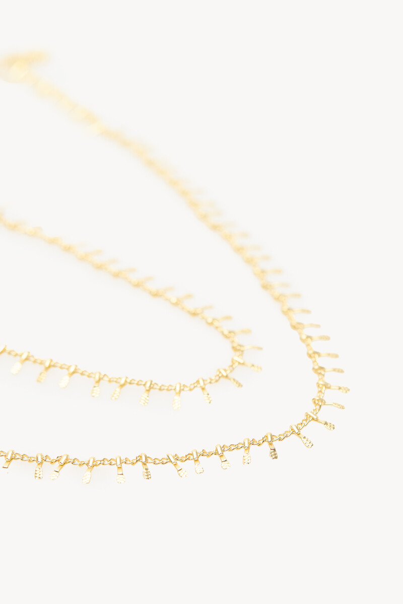 Hoss intropia Neysa. Collar largo moneditas | Collares de mujer | Hoss Intropia Rebajas de fin de temporada