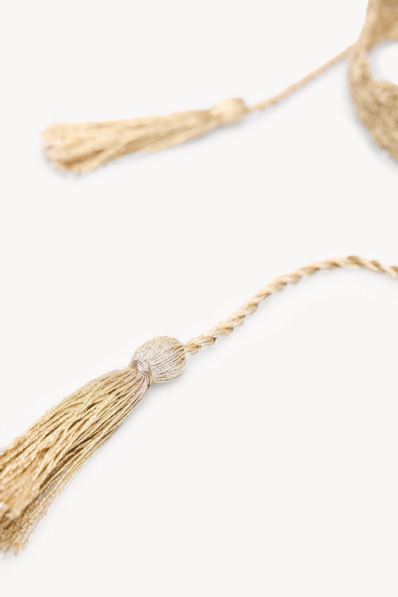Hoss intropia Melina. Cinturón crochet lurex | Cinturones de mujer | Hoss Intropia En oferta