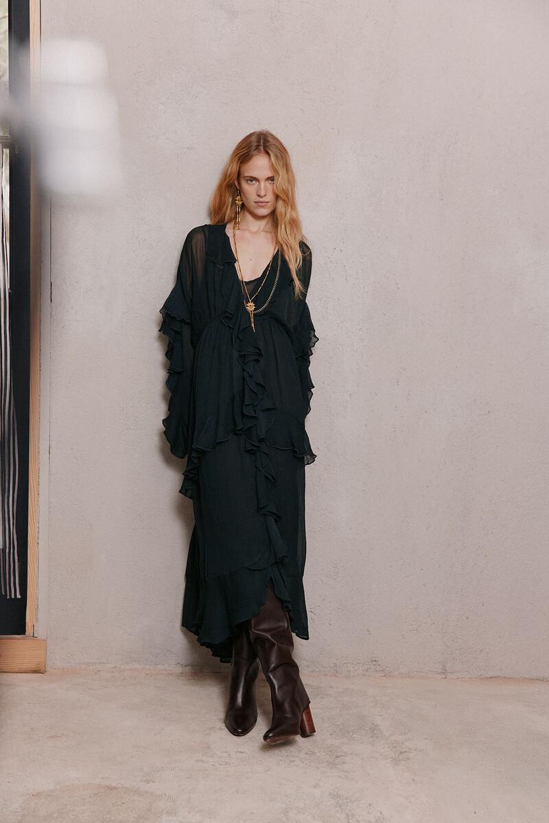 Hoss intropia Laura. Vestido volantes midi. | Vestidos y Monos de mujer | Hoss Intropia
