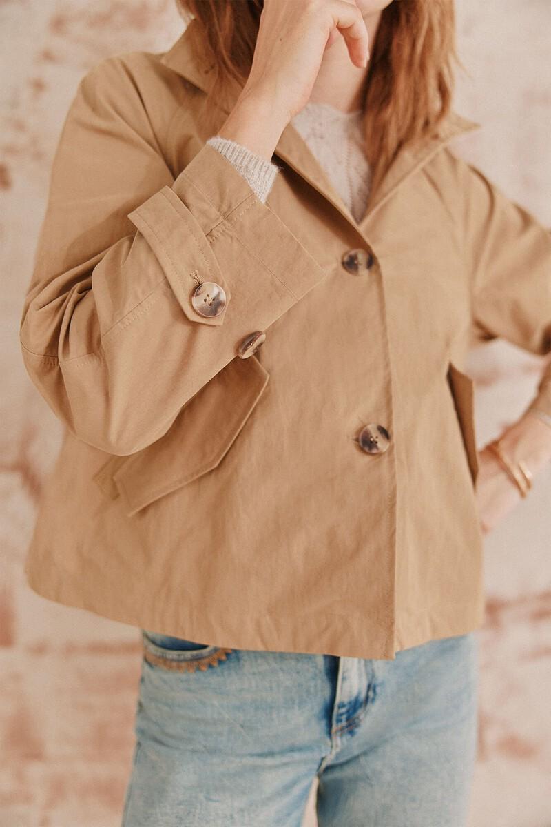 Hoss intropia Daniela. Gabardina corta | Abrigos de mujer | Hoss Intropia Últimos 3 días