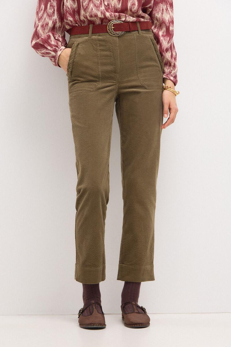 Hoss intropia Padme. Pantalón recto de pana | Pantalones de mujer | Hoss Intropia Solo hoy