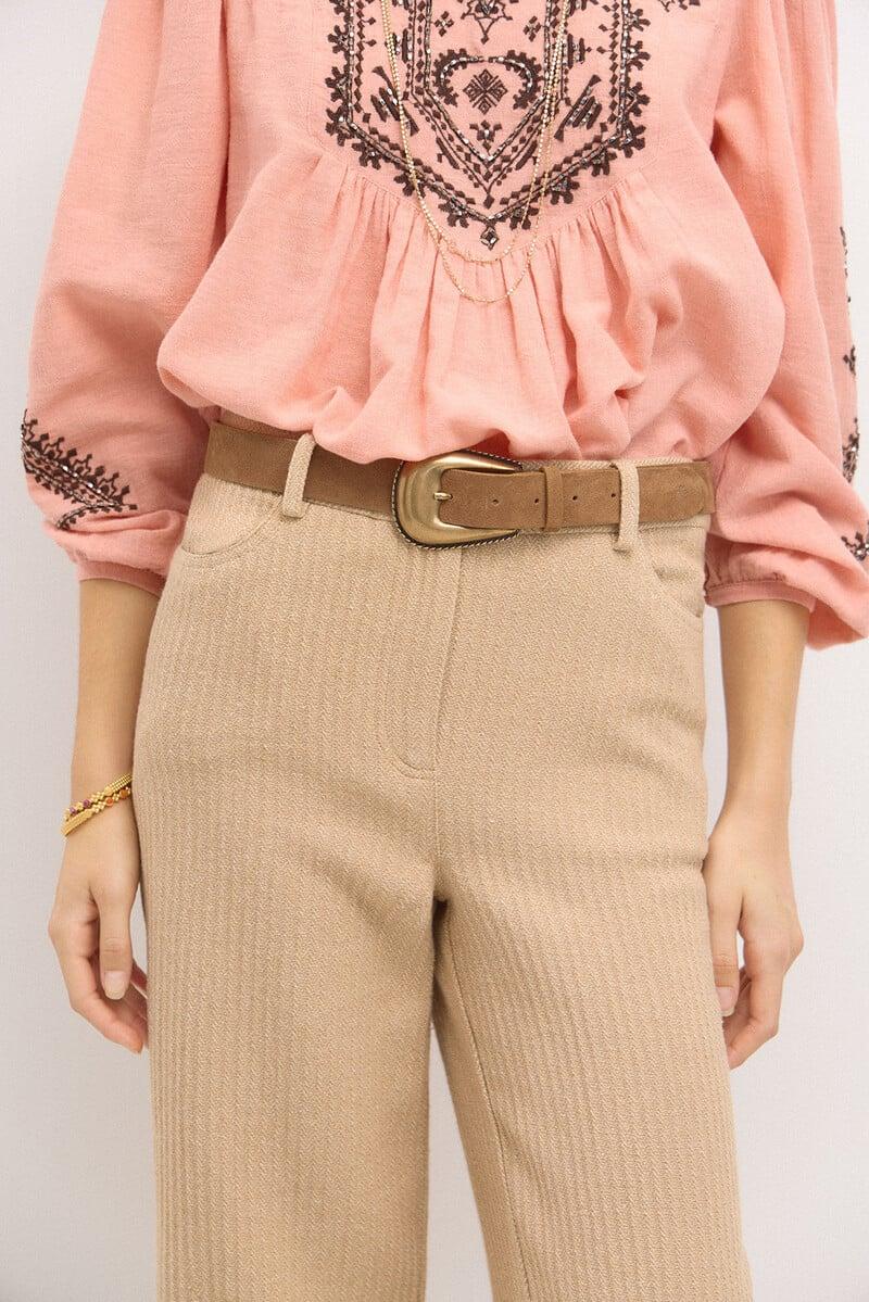 Hoss intropia Petra. Pantalón amplio de espiga | Pantalones de mujer | Hoss Intropia Oferta especial de fábrica