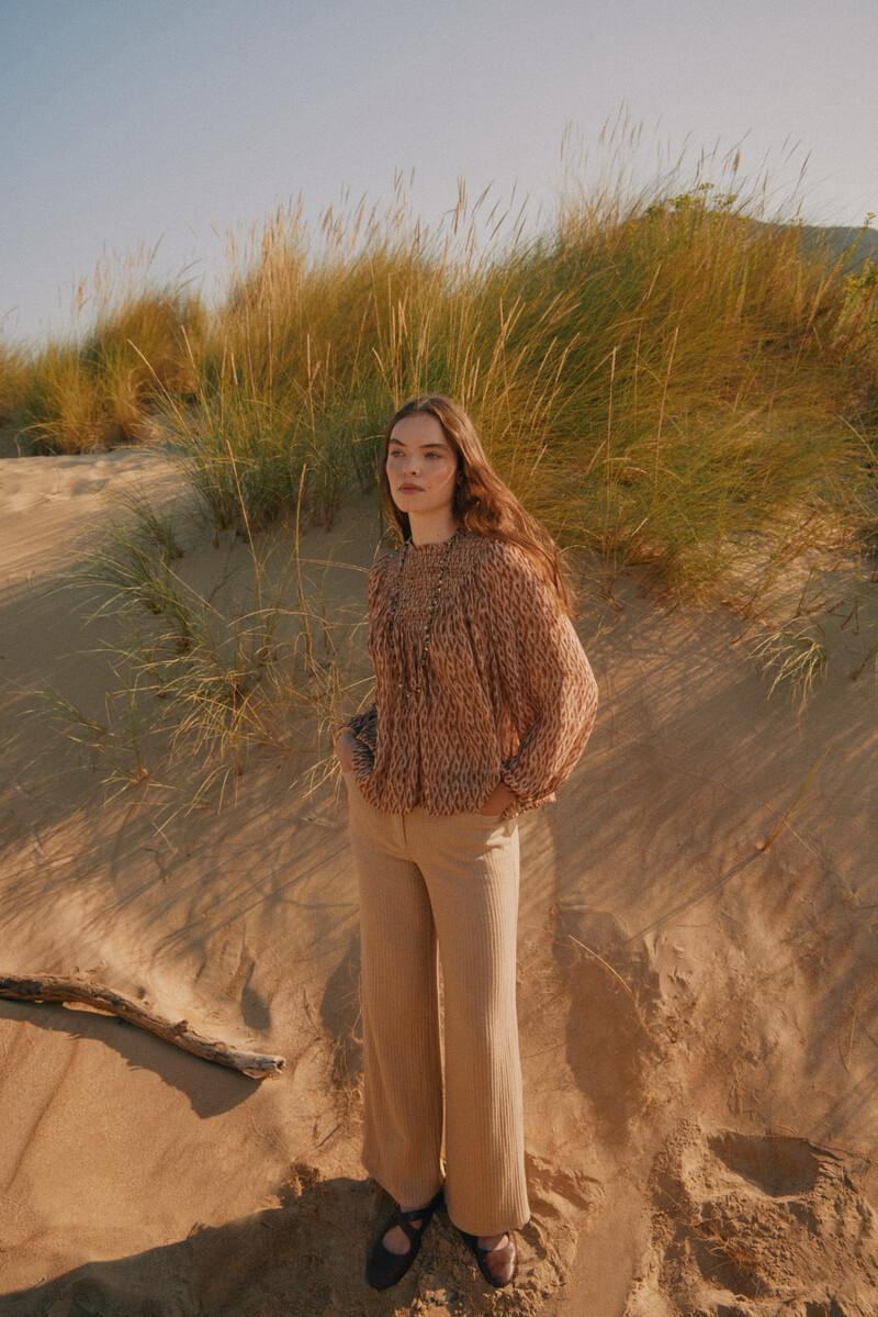 Hoss intropia Petra. Pantalón amplio de espiga | Pantalones de mujer | Hoss Intropia Oferta especial de fábrica