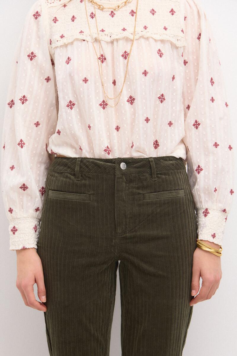 Hoss intropia Pastora. Pantalón acampanado de pana | Pantalones de mujer | Hoss Intropia Solo queda un día