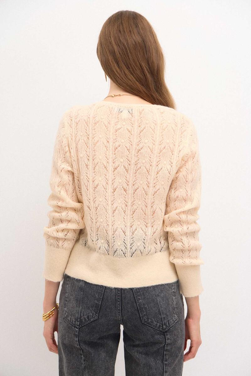 Hoss intropia Teba. Jersey pointelle | Ropa de punto de mujer | Hoss Intropia Envío internacional gratuito