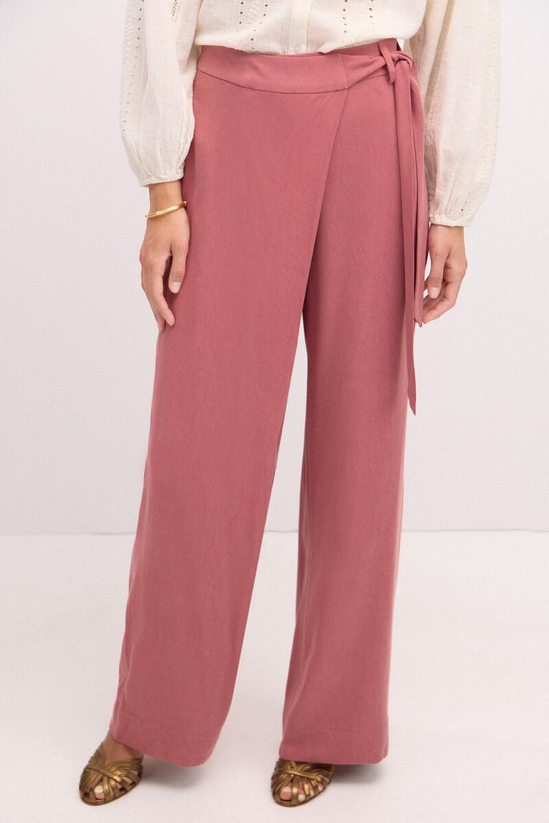 Hoss intropia Paula. Pantalón ancho cruzado | Pantalones de mujer | Hoss Intropia Ventas relámpago