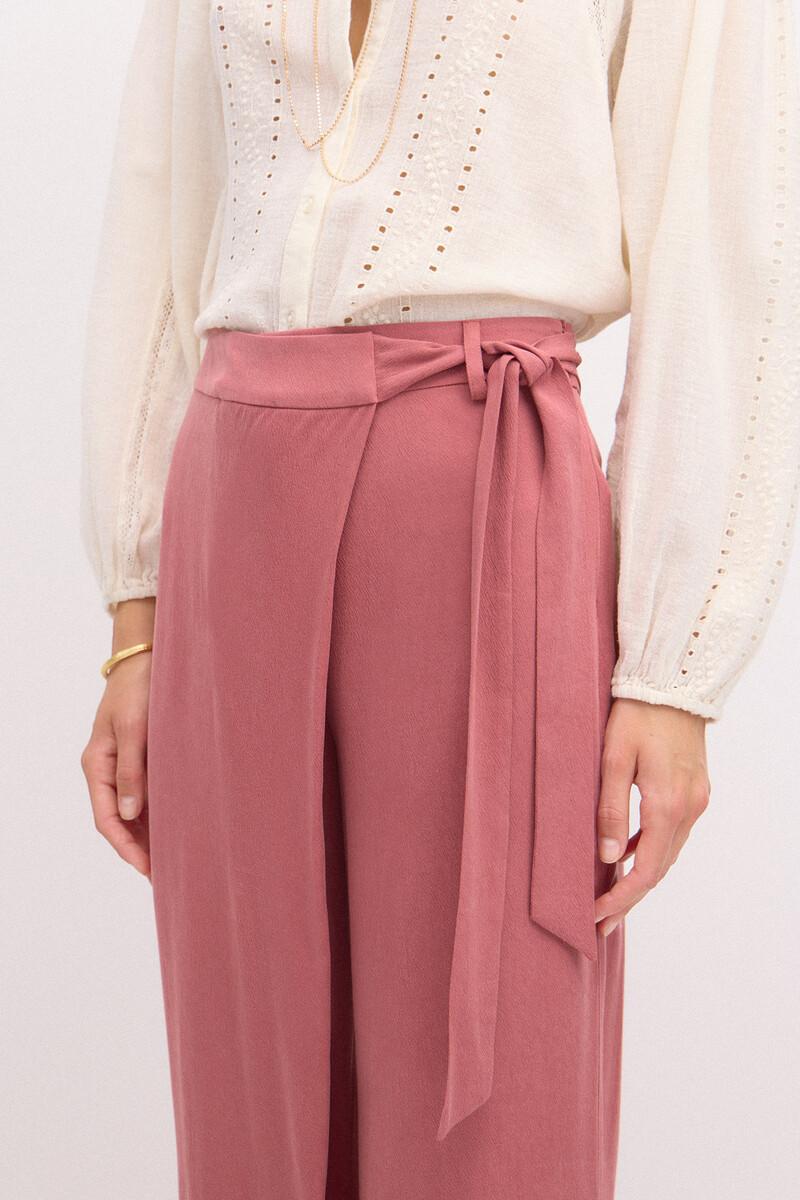 Hoss intropia Paula. Pantalón ancho cruzado | Pantalones de mujer | Hoss Intropia Ventas relámpago