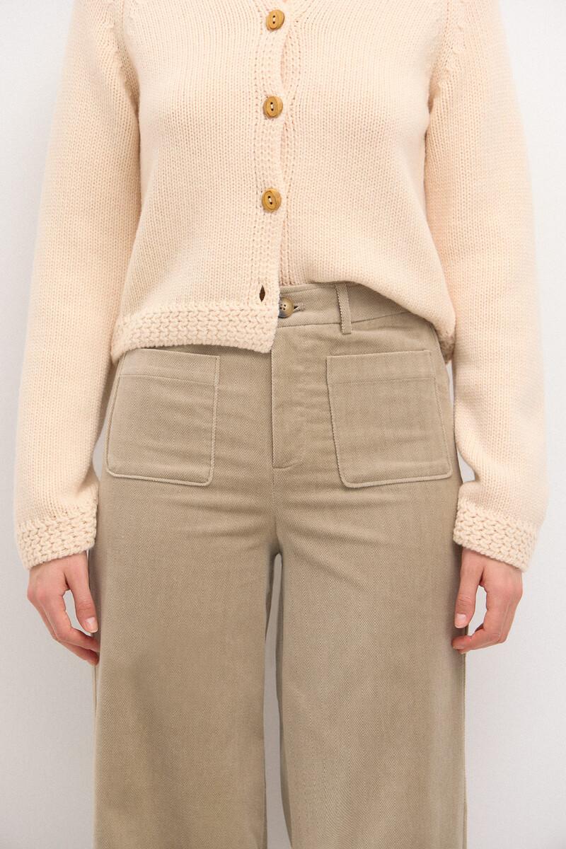 Hoss intropia Pepita. Pantalón recto de terciopelo | Pantalones de mujer | Hoss Intropia Descuento