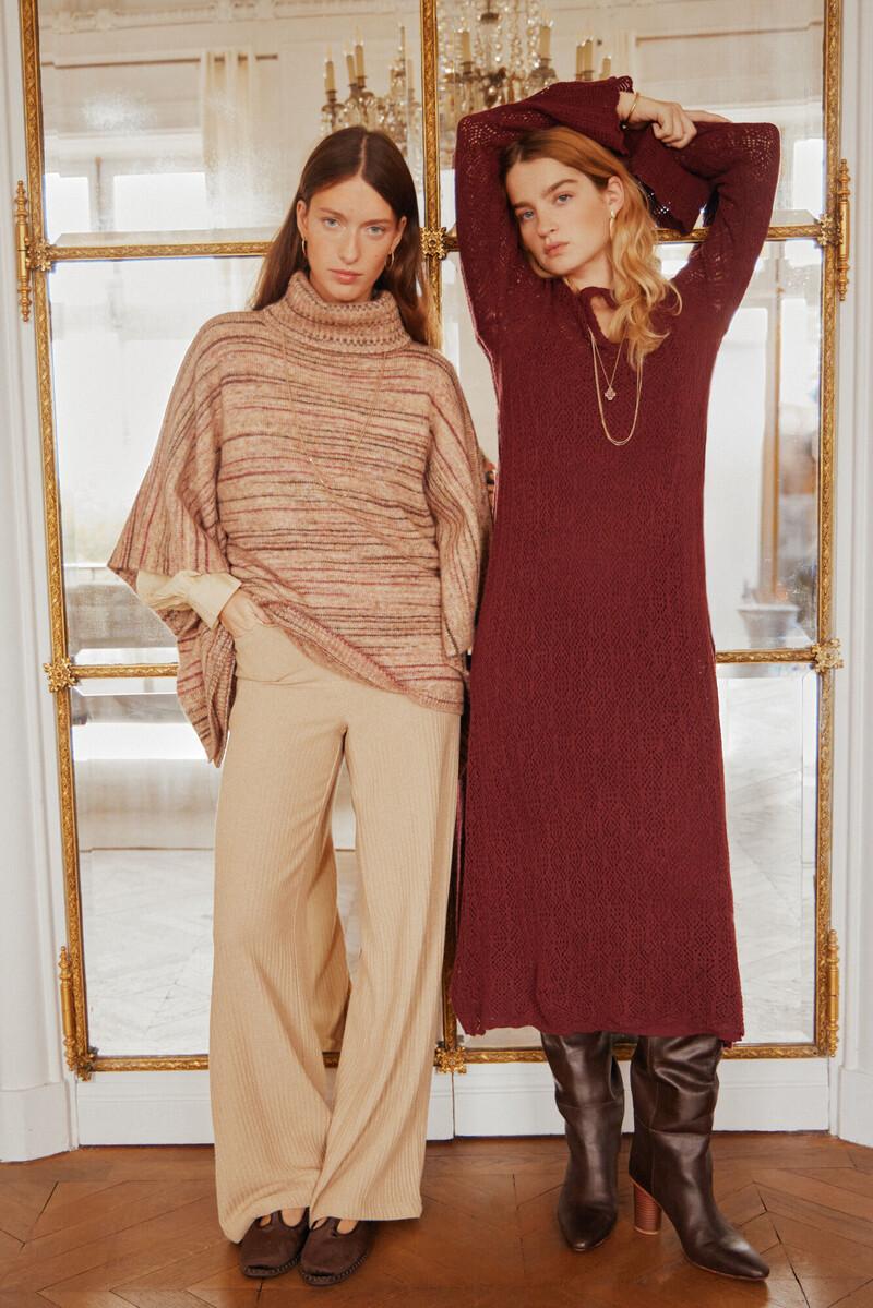 Hoss intropia Teocleta. Poncho de punto | Kimonos y Chaquetas de mujer | Hoss Intropia Rebajas online