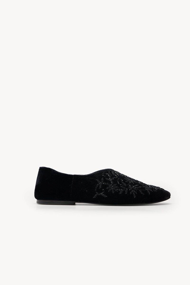 Hoss intropia Maira. Babuchas de terciopelo | Zapatos de mujer | Hoss Intropia Envío gratis