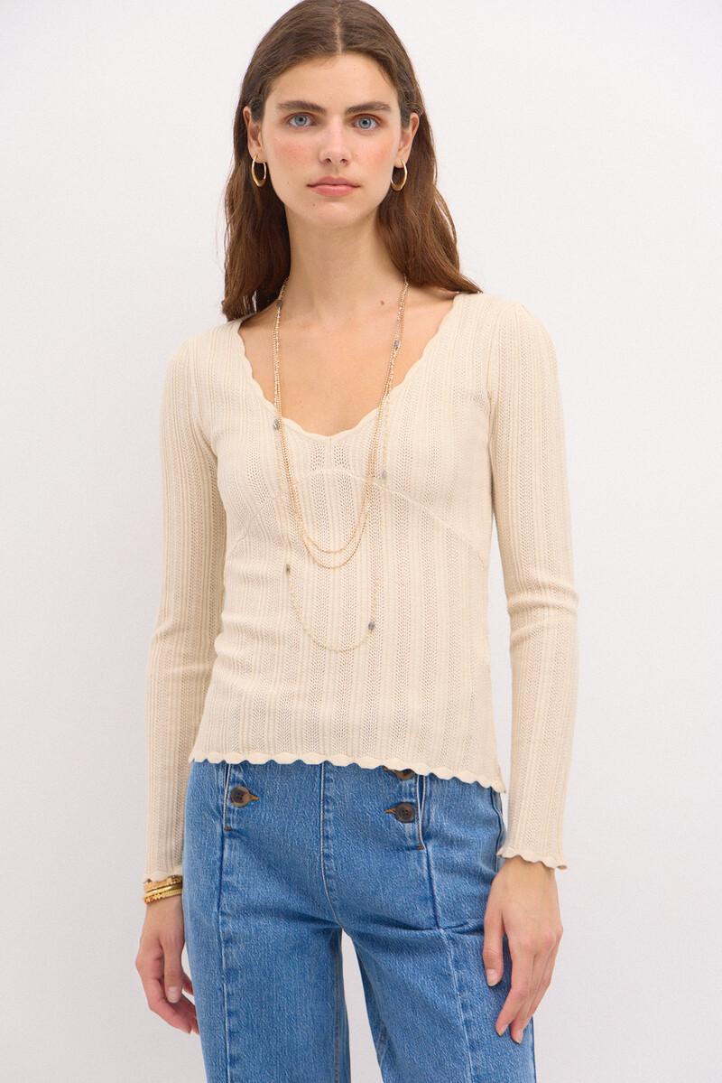 Hoss intropia Titiana. Jersey escote pico | Ropa de punto de mujer | Hoss Intropia