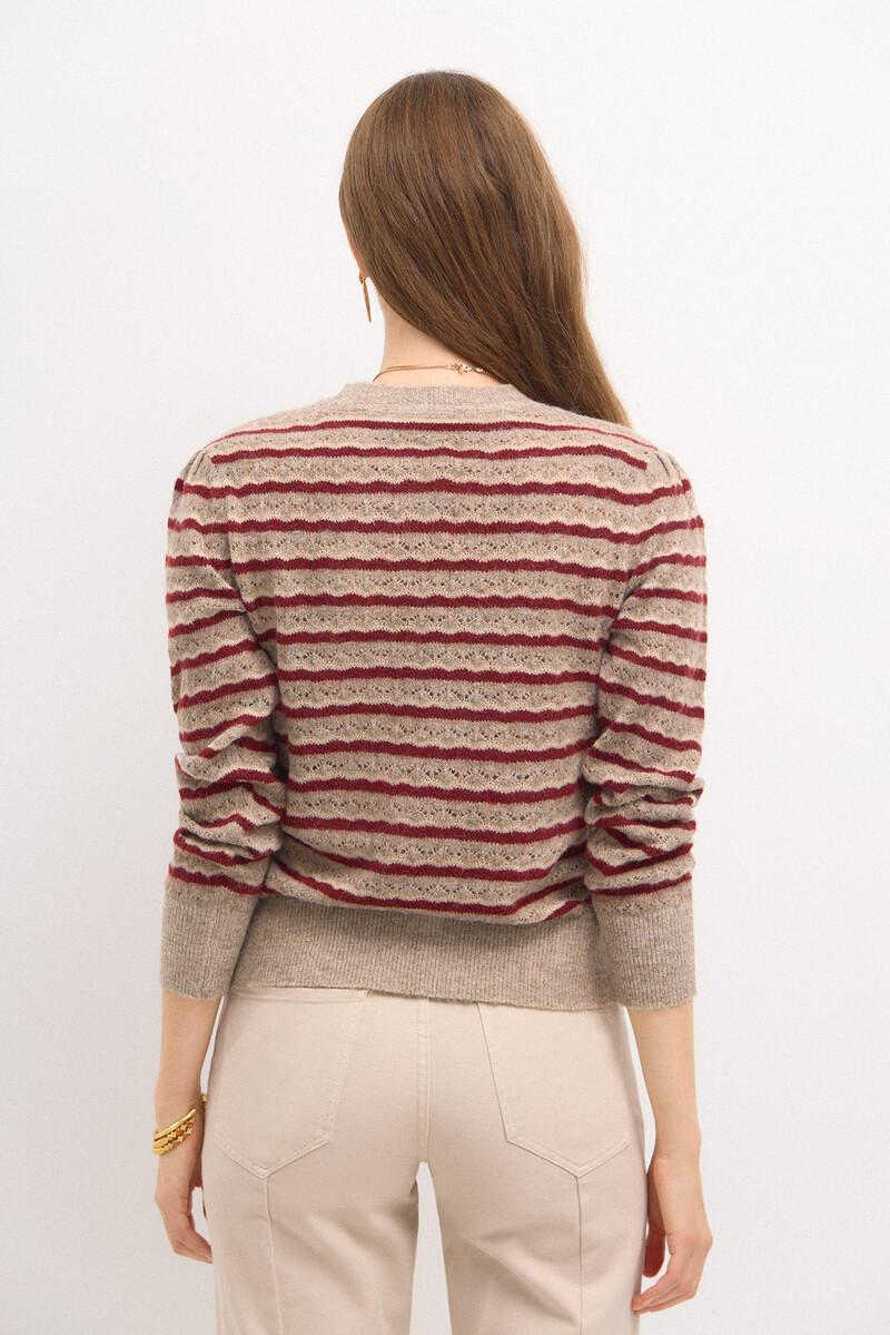 Hoss intropia Telma. Jersey rayas calado | Ropa de punto de mujer | Hoss Intropia Últimos 3 días