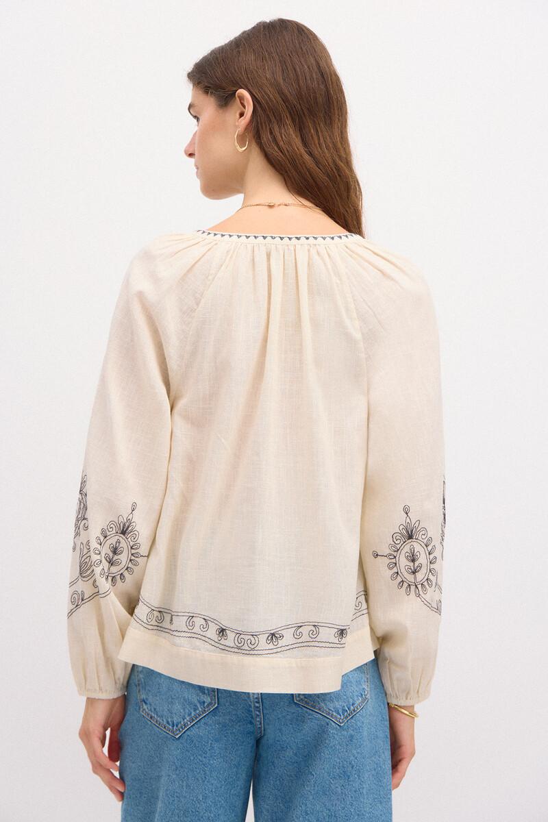 Hoss intropia Camila. Blusa bordada. | Blusas y camisas de mujer | Hoss Intropia COMPRAR AHORA