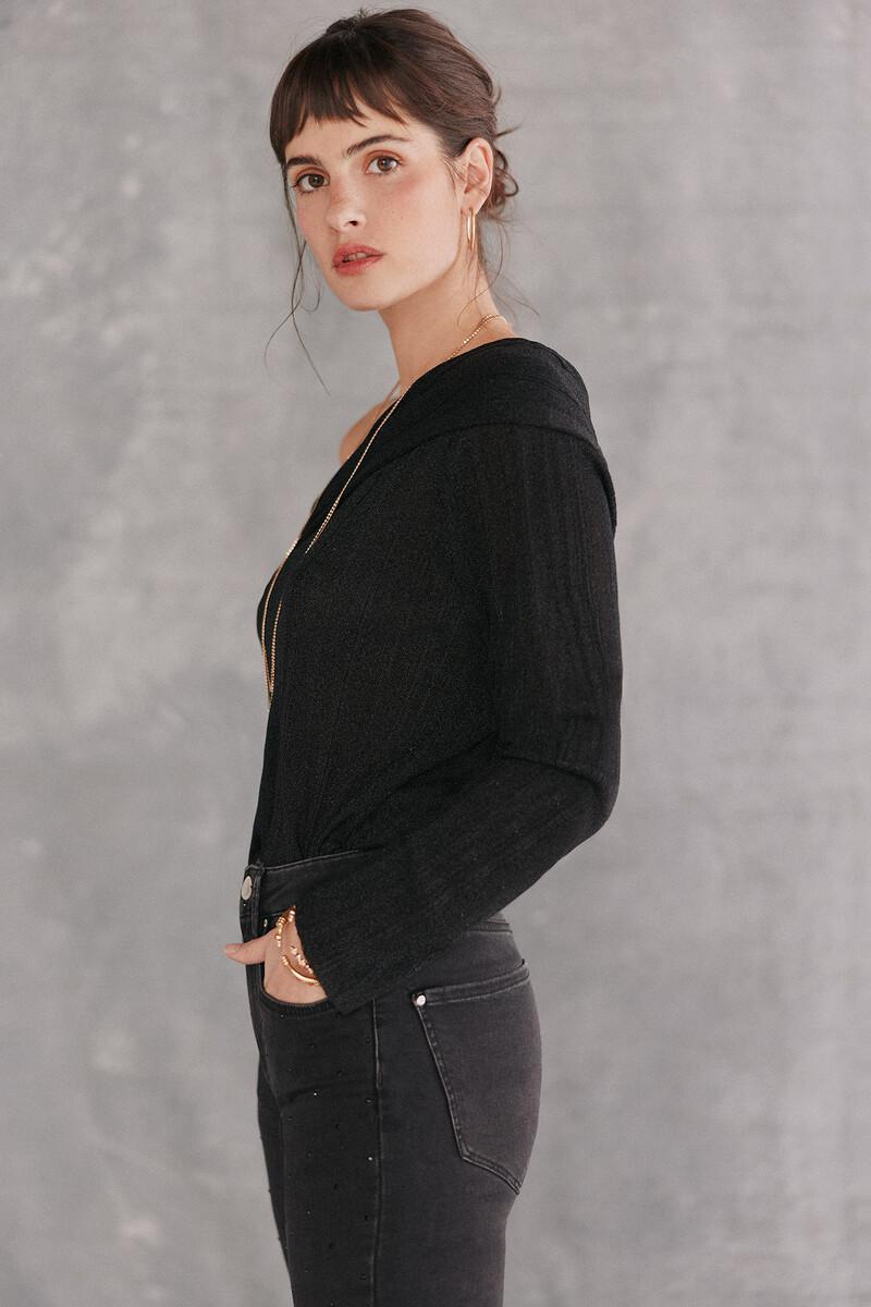 Hoss intropia Tilly. Jersey asimétrico | Ropa de punto de mujer | Hoss Intropia Últimos 2 días