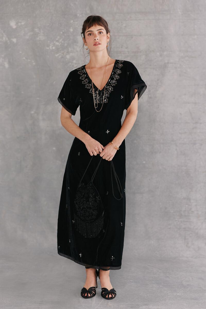 Hoss intropia Catia. Vestido bordado. | Vestidos y Monos de mujer | Hoss Intropia Último día