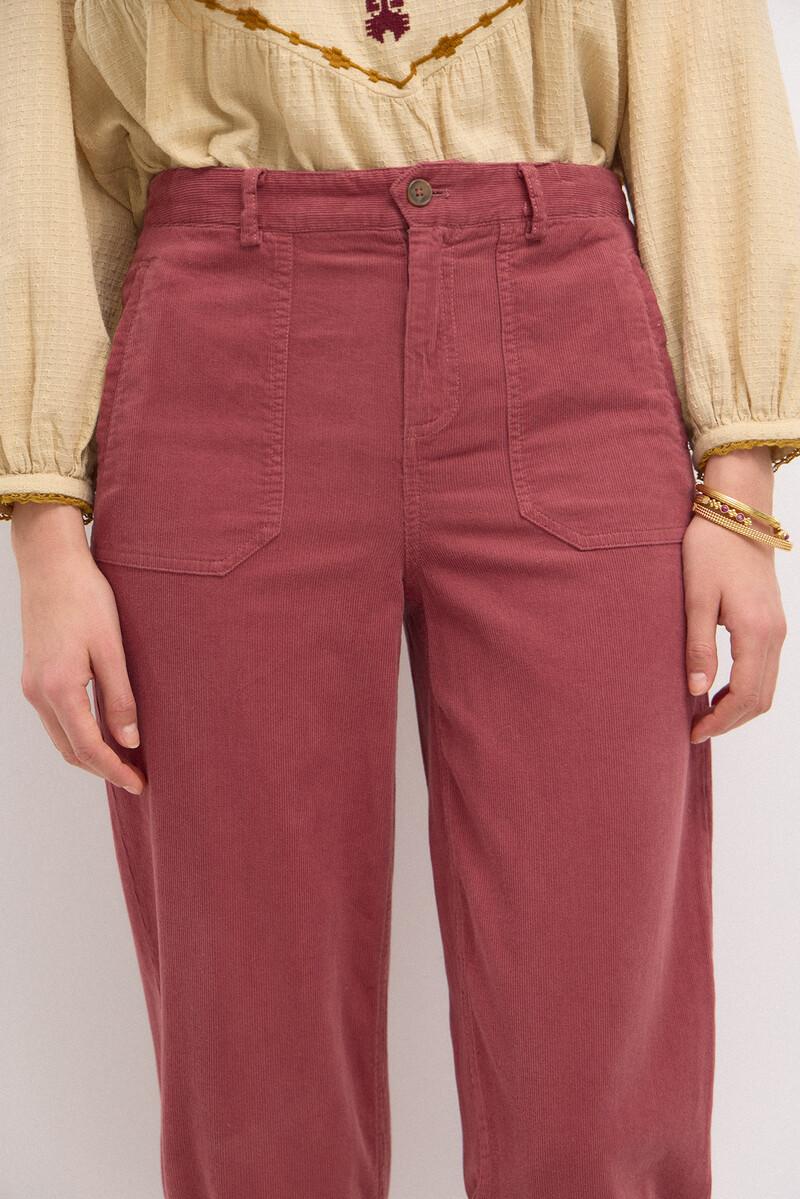 Hoss intropia Pepa. Pantalón de pana con pinzas | Pantalones de mujer | Hoss Intropia Oferta especial de fábrica