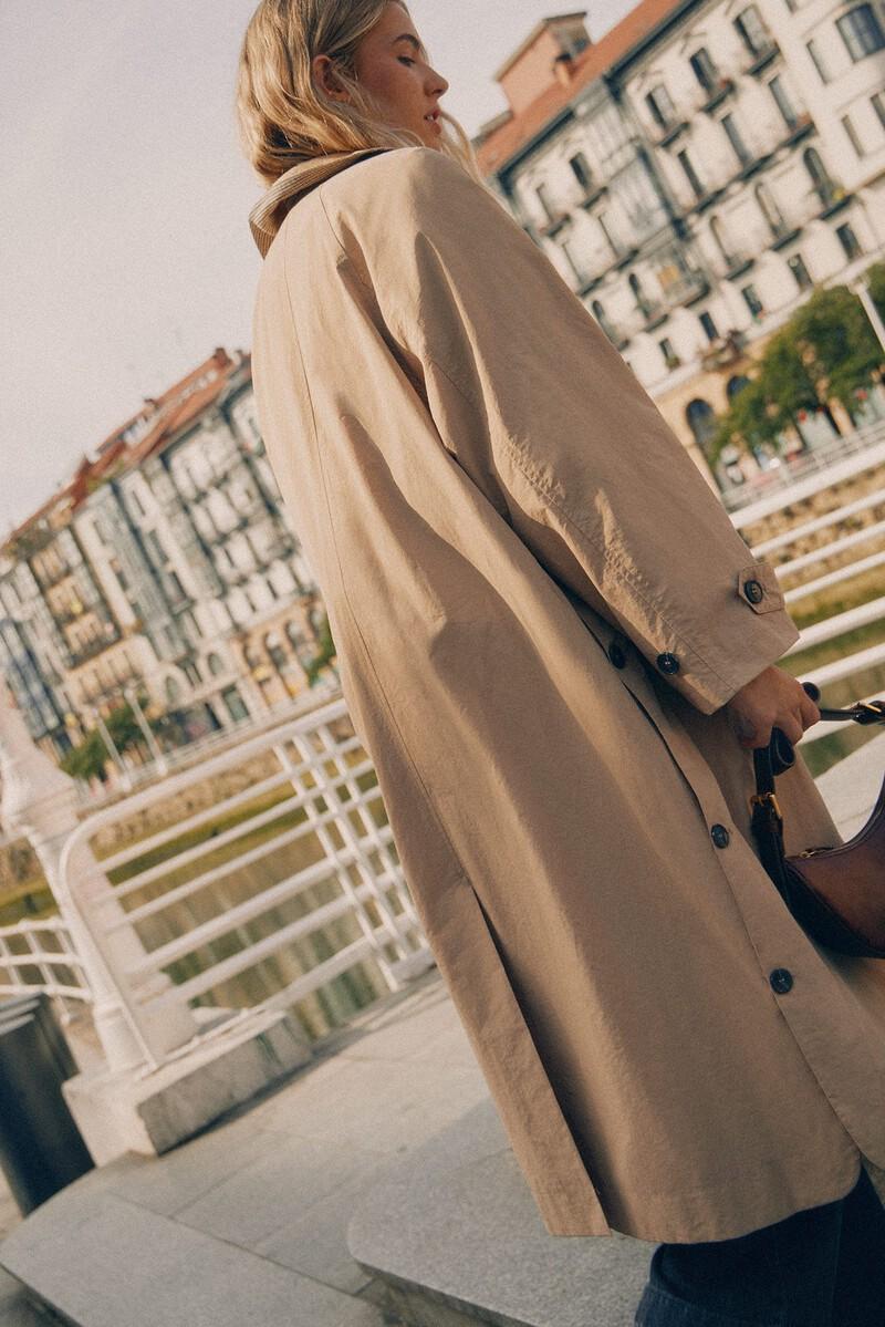 Hoss intropia Danae. Gabardina larga oversize | Abrigos de mujer | Hoss Intropia Ahorra y exporta