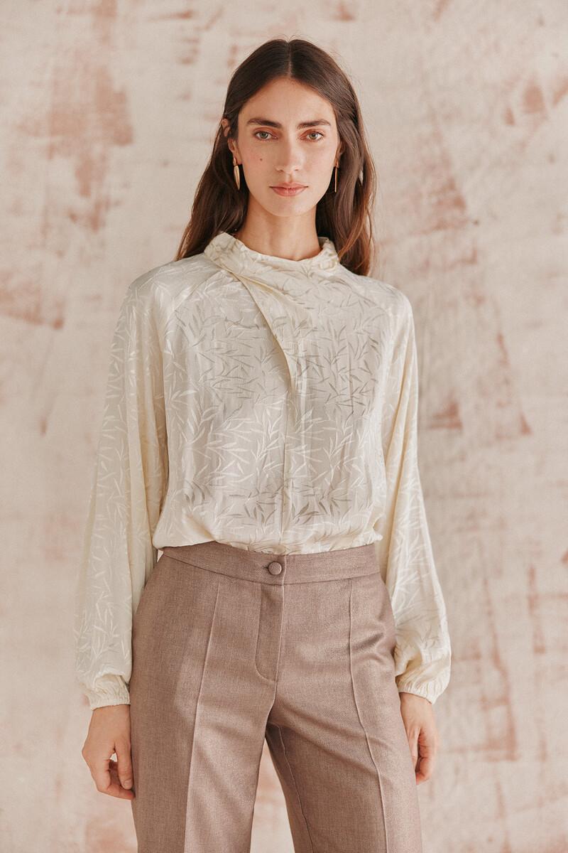 Hoss intropia Fortia. Blusa nudo. | Blusas y camisas de mujer | Hoss Intropia Descuentos del mes
