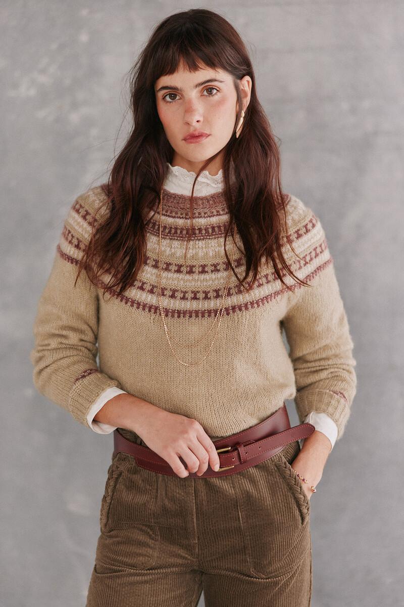 Hoss intropia Tulia. Jersey grecas | Ropa de punto de mujer | Hoss Intropia Ofertas de temporada