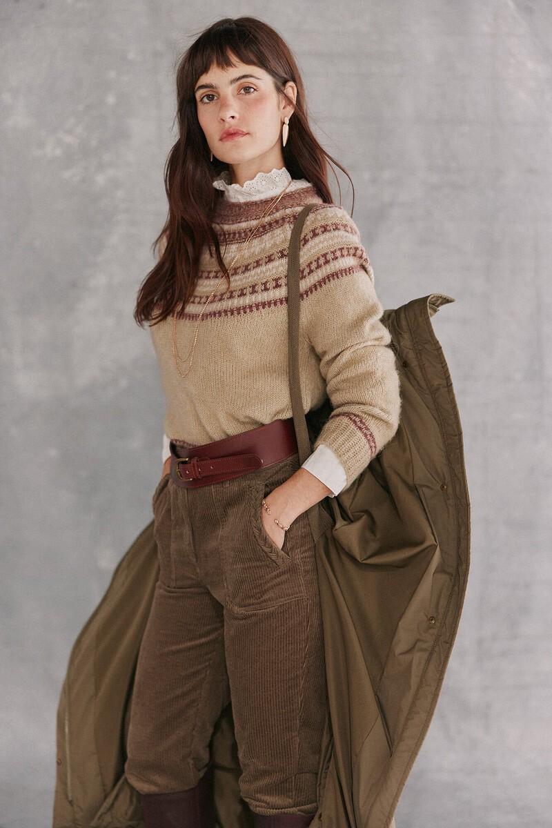 Hoss intropia Donna. Anorak largo acolchado | Abrigos de mujer | Hoss Intropia 2025