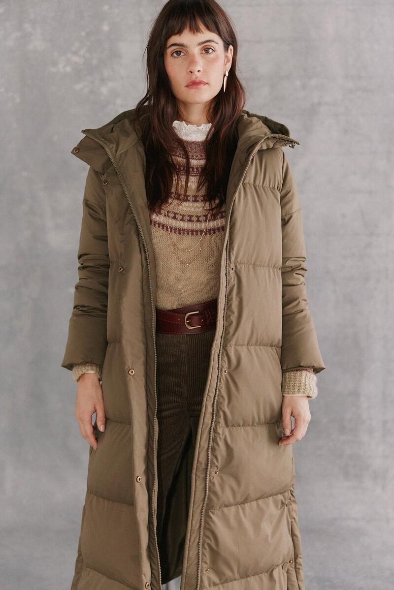 Hoss intropia Donna. Anorak largo acolchado | Abrigos de mujer | Hoss Intropia 2025