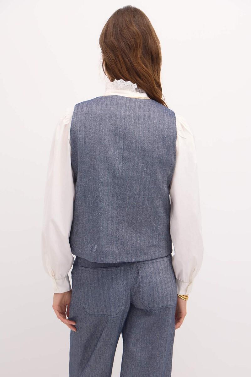 Hoss intropia Eloisa. Chaleco corto de espiga | Chalecos de mujer | Hoss Intropia Rebajas baratas