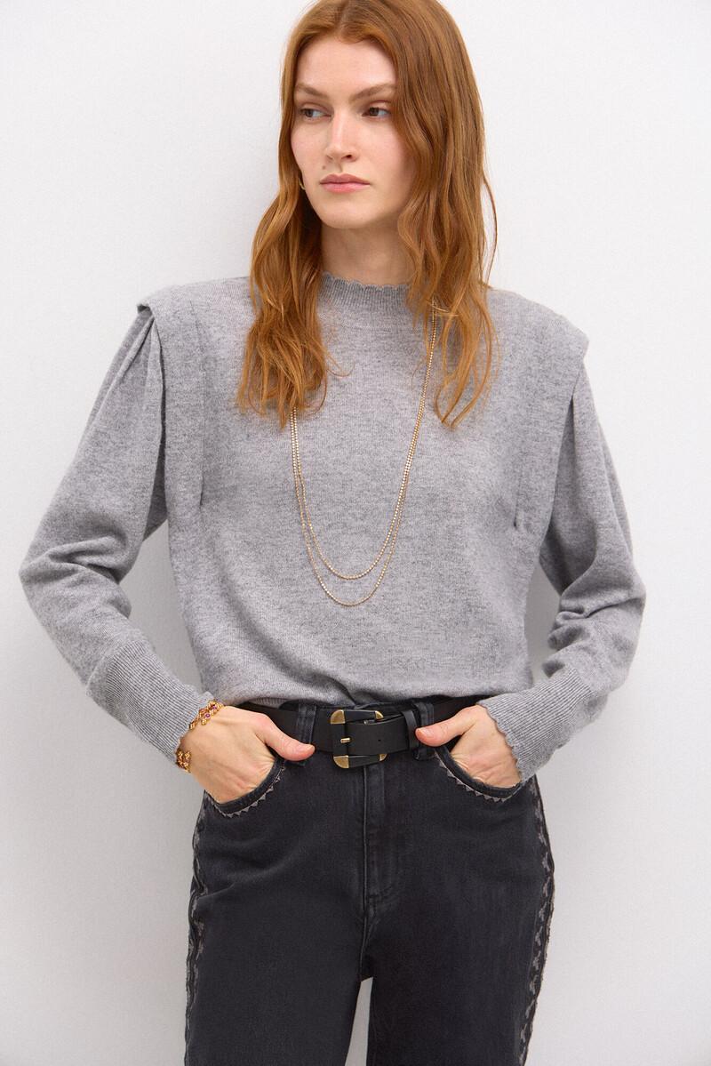 Hoss intropia Tura. Jersey detalle hombros | Ropa de punto de mujer | Hoss Intropia Rebajas de fábrica