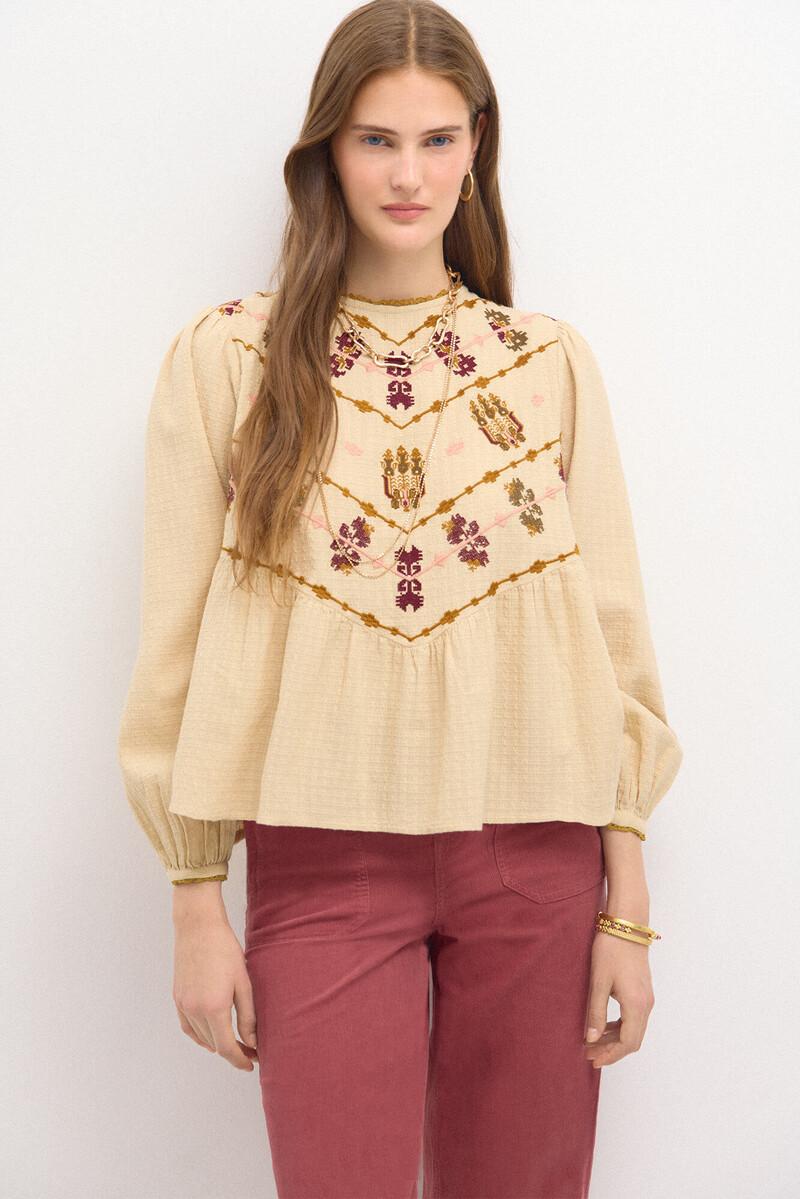 Hoss intropia Felisa. Blusa bordado boho. | Blusas y camisas de mujer | Hoss Intropia Los más vendidos