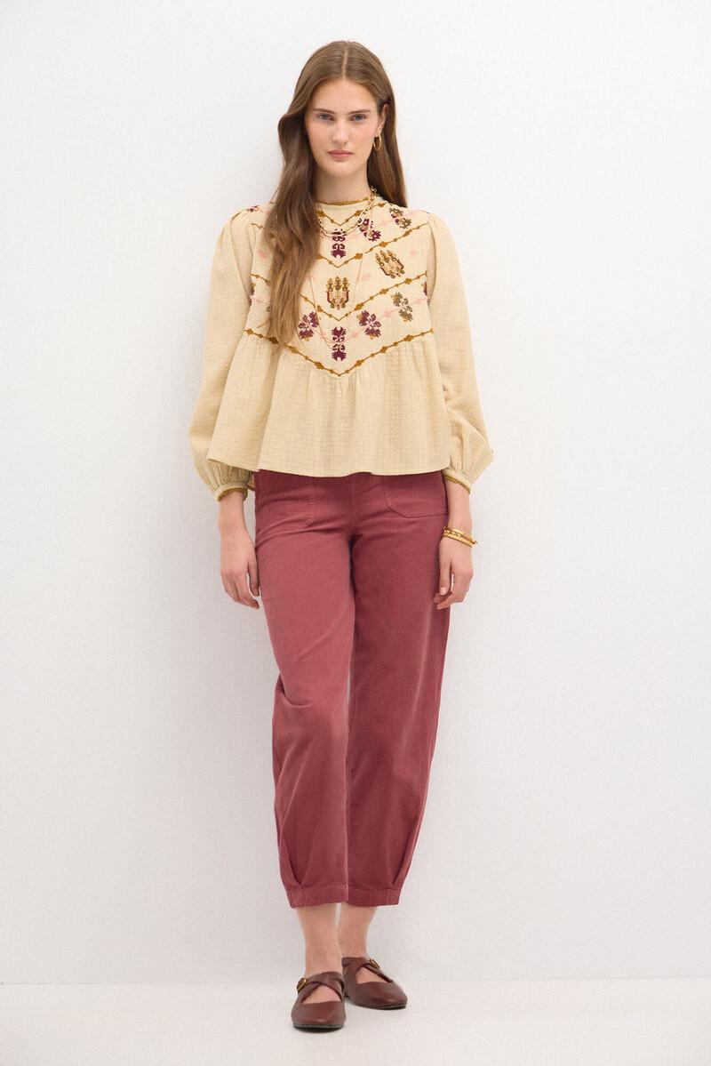 Hoss intropia Felisa. Blusa bordado boho. | Blusas y camisas de mujer | Hoss Intropia Los más vendidos