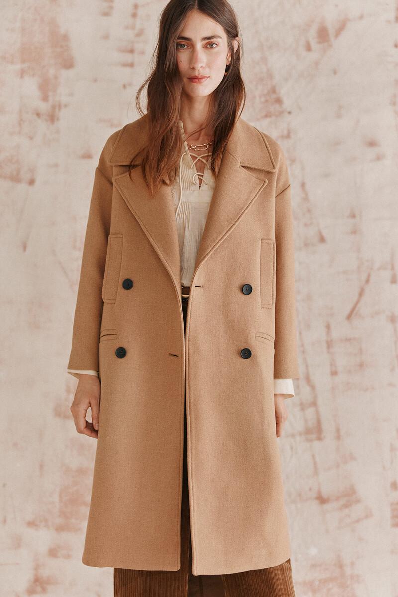 Hoss intropia Anne. Abrigo largo de Manteco | Abrigos de mujer | Hoss Intropia Tienda